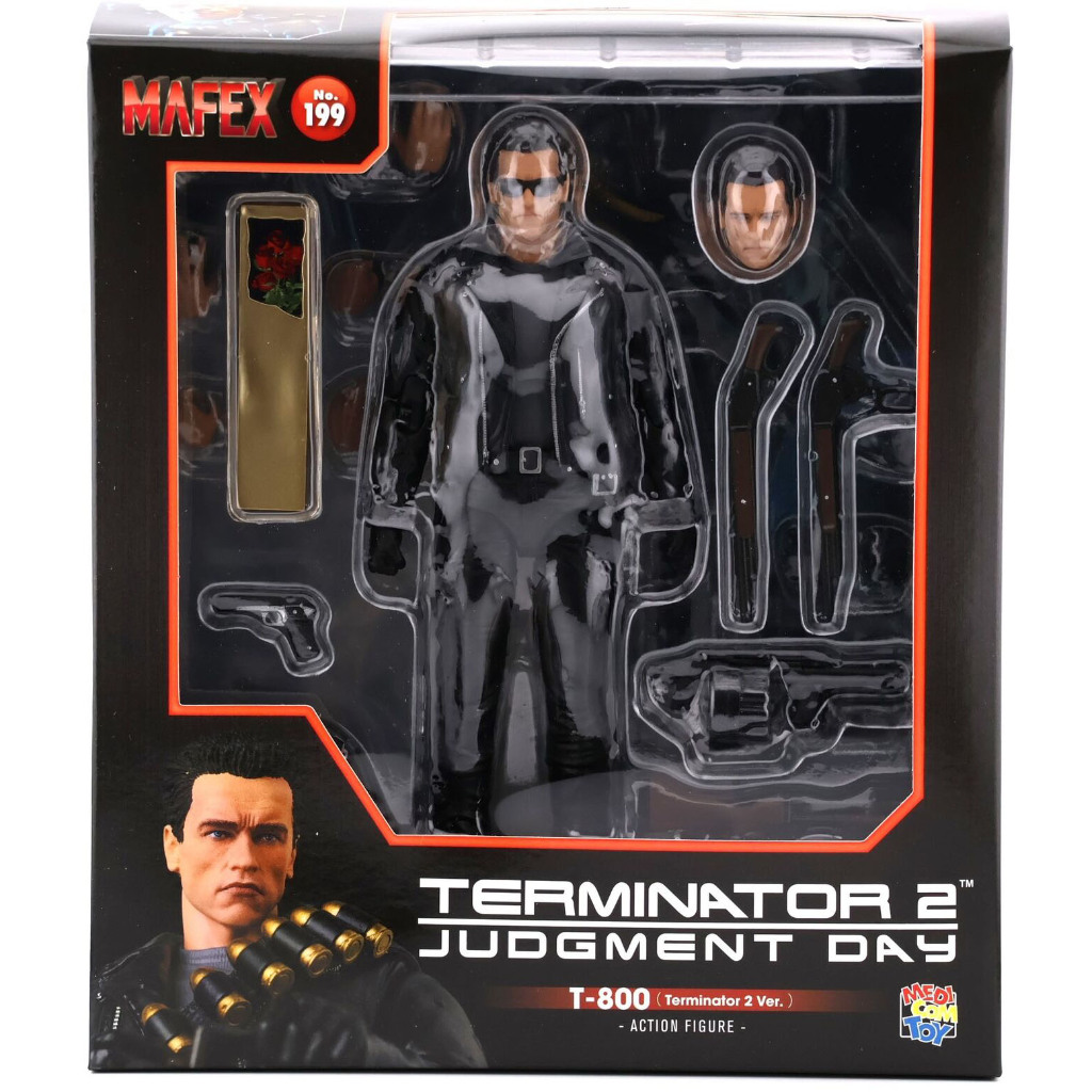 Mafex No.199 T-800 (T2 Ver.) Terminator 2 Judgment Day | Shopee
