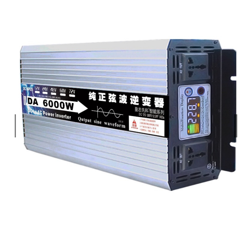DA Inverter 6000W รุ่น 12V/24V /48V to 220v ตัวแปลงไฟ DCเป็น AC อิน ...