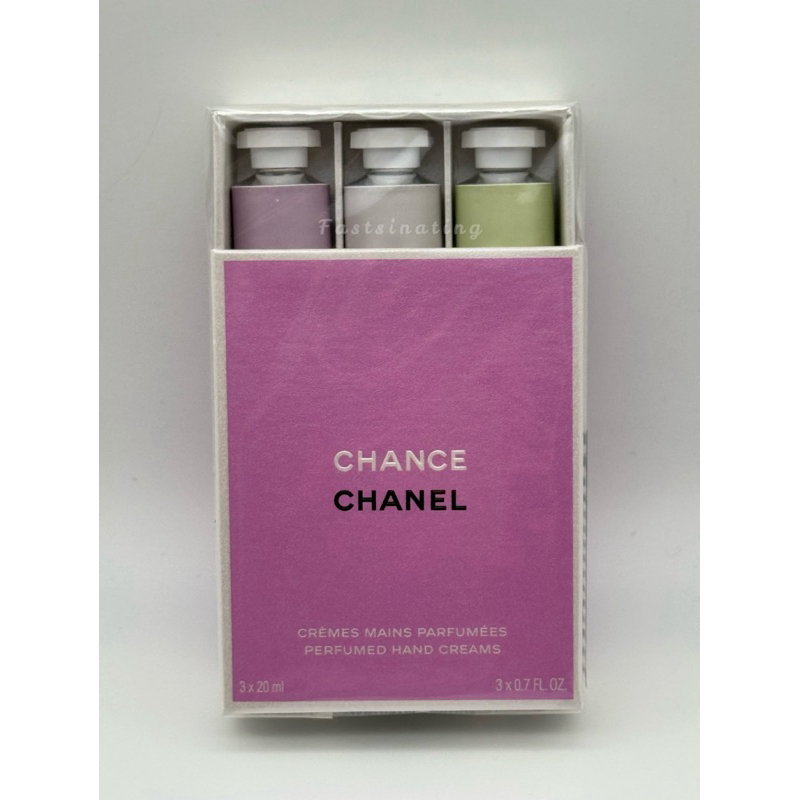 Chanel Chance Perfumed Hand Cream 3x20ml ผลิต 09/66 | Shopee Thailand
