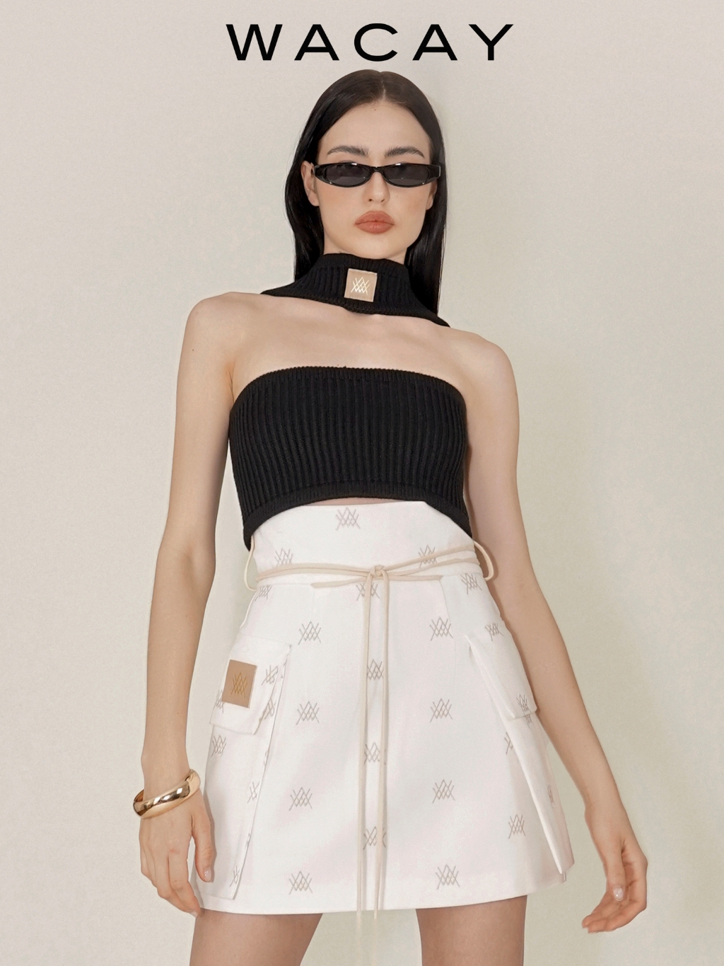 WACAY - Nadia Top เสื้อ ครอป ใส่ได้หลายแบบ มี 4 สี (ผลิตสีเฉพาะ season ...