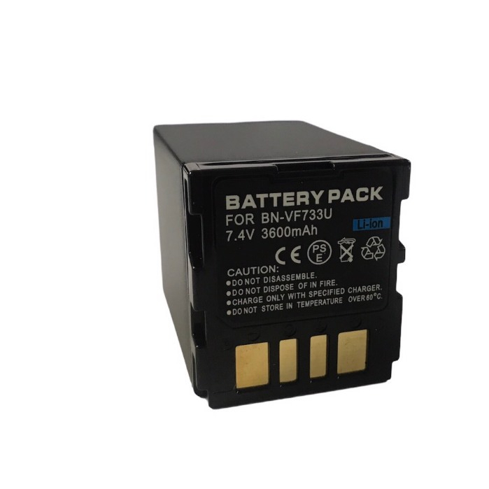 Batteria Ricaricabile Heib Per JVC BN-VF733 – 3300 MAh, 7,2V, Li-Ion, Alternativa Di Alta Qualità