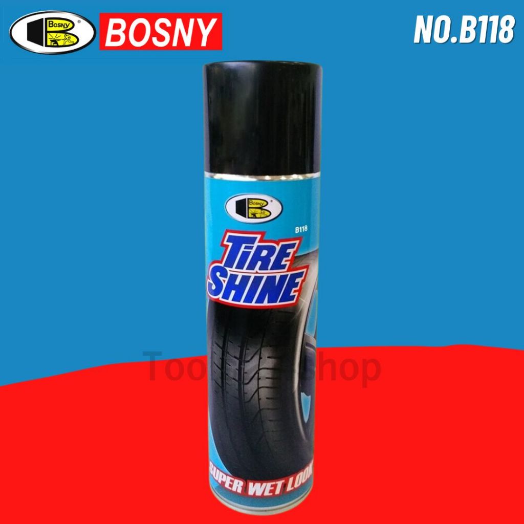 BOSNY TIRE SHINE SPRAY (B-118) 550ML