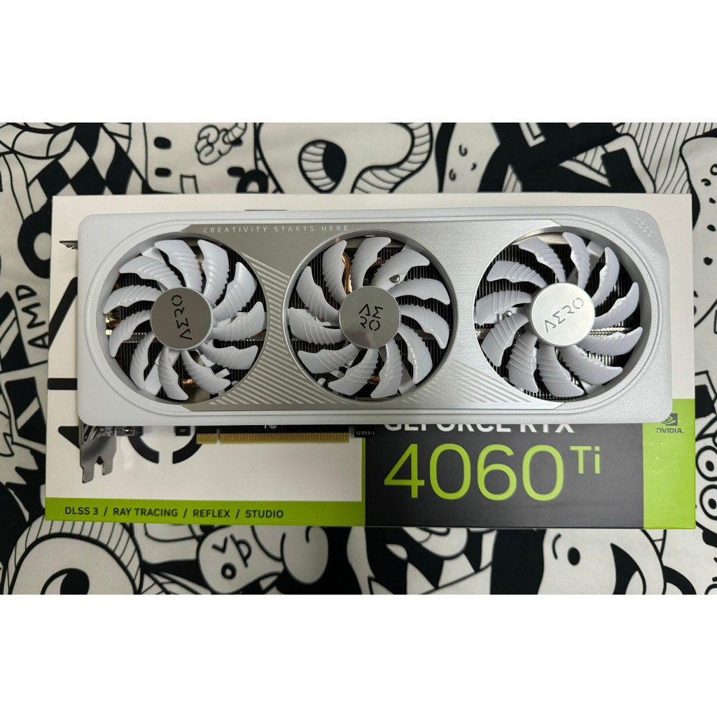 GIGABYTE RTX 4060TI AERO OC มือสอง ครบกล่อง | Shopee Thailand