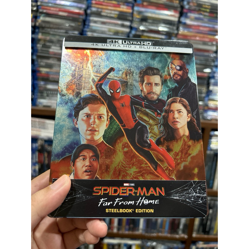 Steelbook Spider-Man PS4 - Boîtier Collector Sans Le Jeu - Très Bon état