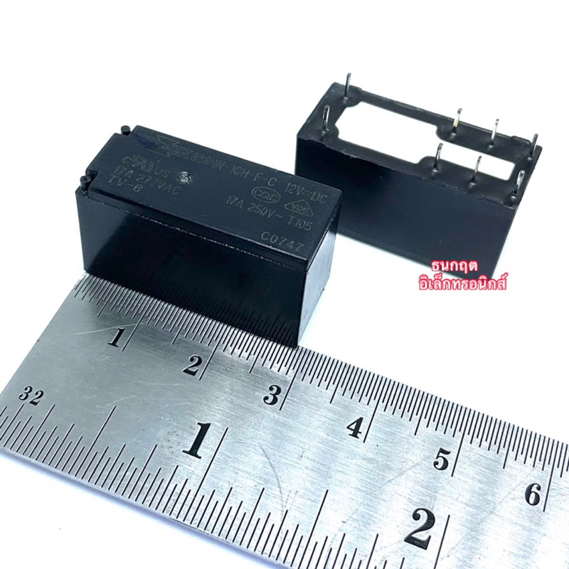 รีเลย์ 888HN-1CH-F-C 12V หน้าคอนแทค17A 277VAC 1คอนแทค ของใหม่พร้อมส่ง ...