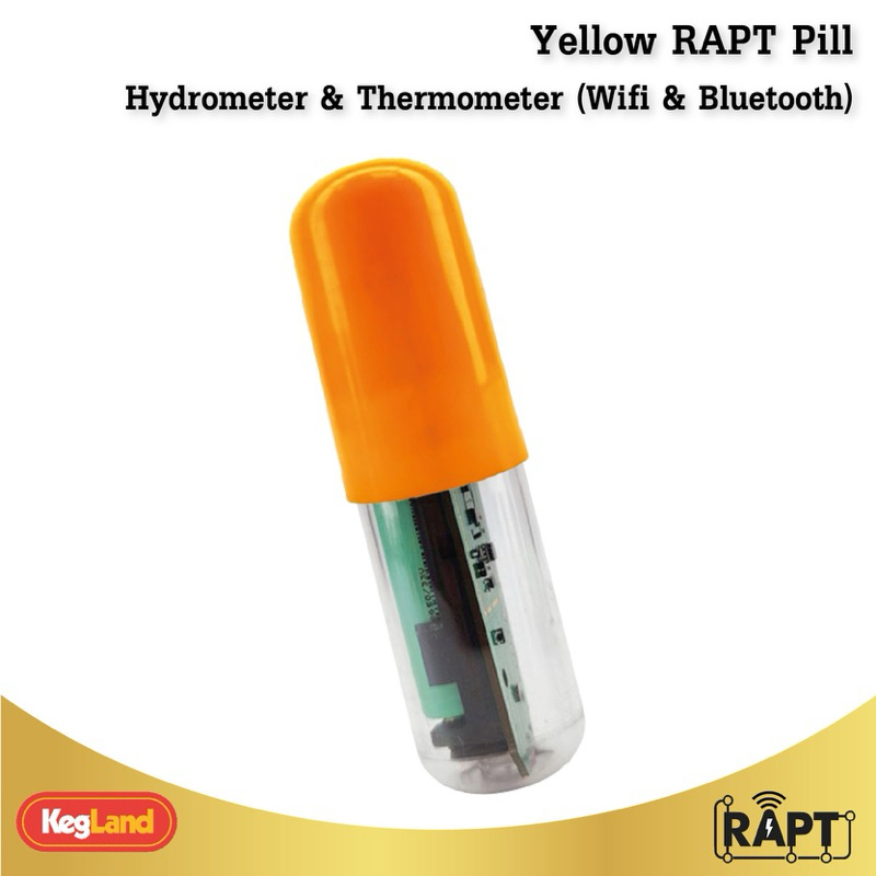 Yellow RAPT Pilll (Digital Hydrometer) Shopee Thailand