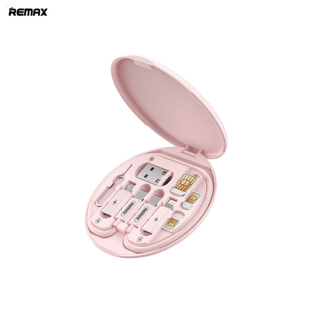 Remax 4 ใน 1 ชาร์จเคเบิ้ลกล่อง RC-190 | Shopee Thailand