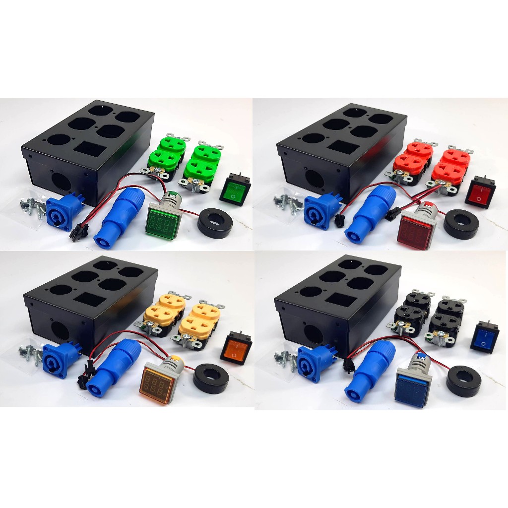 ชุด BOX-4 จอแสดงผล โวล์ท+แอมป์ VA สำหรับลูกค้านำไปประกอบเอง แถมเพาเวอร์ ...