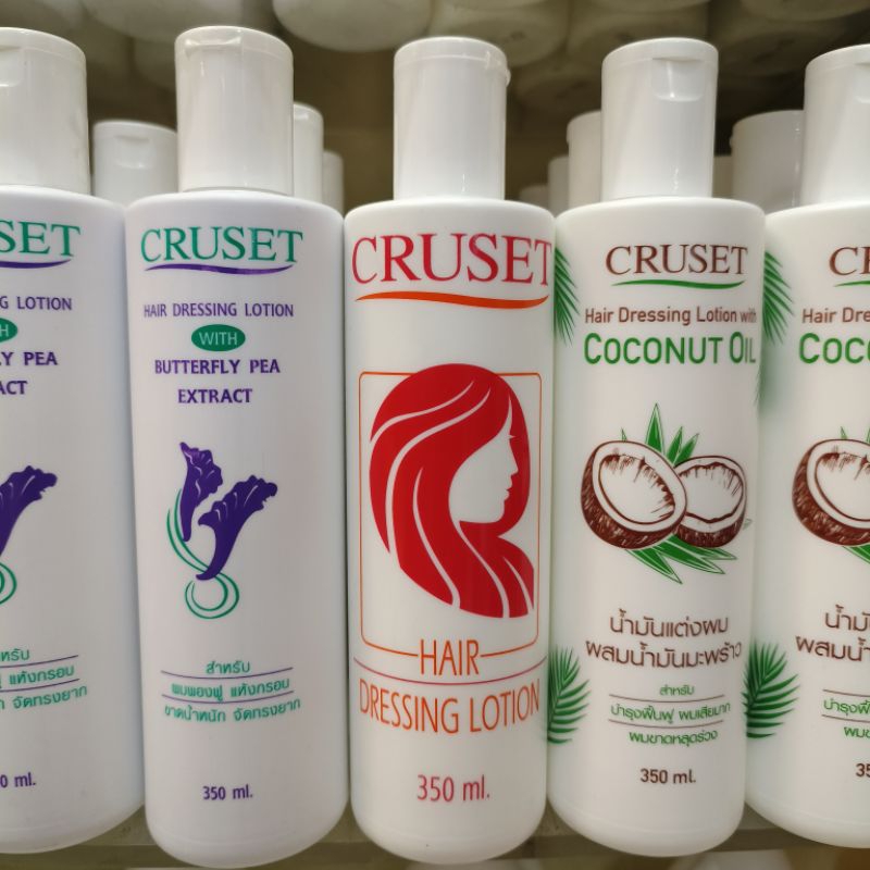 ครูเซ็ท ครีมจับลอน ครีมแต่งผม CRUSET Hair Dressing Lotion น้ำมันเหลว
