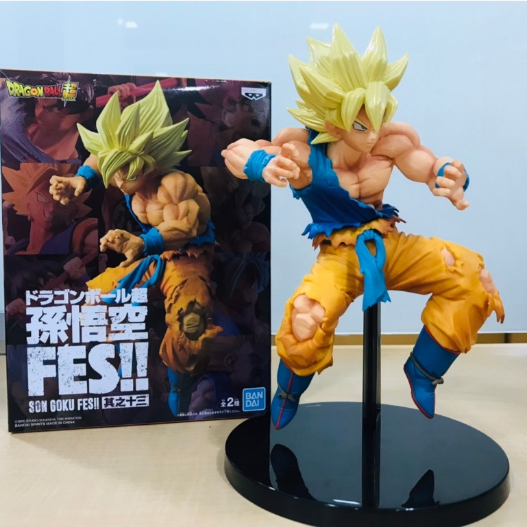 Bandai Fes Son Goku Fes Banpresto Dragon Ball B.Super Saiyan Son Goku ...