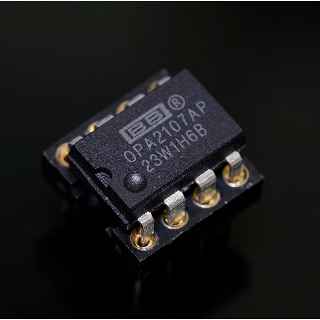 Dual OP-AMP ออปแอมป์ OPA2107AP ตัวถังพลาสติก ผลิตที่ Korea ของแท้ พร้อม ...