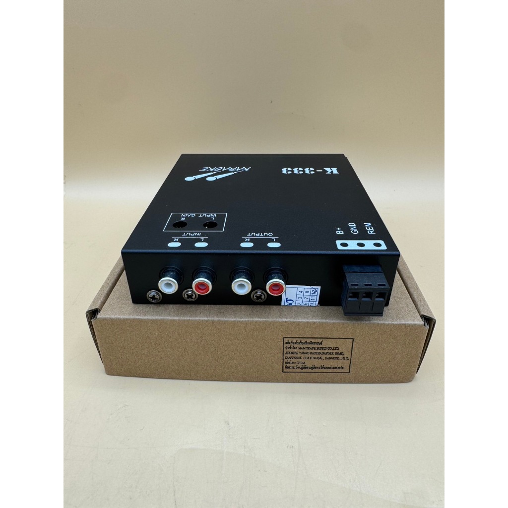 ปรีไมค์ MARTINZ รุ่น PM-303 / Nologo รุ่น K-333 ปรีคาราโอเกะรถยนต์ขนาด ...