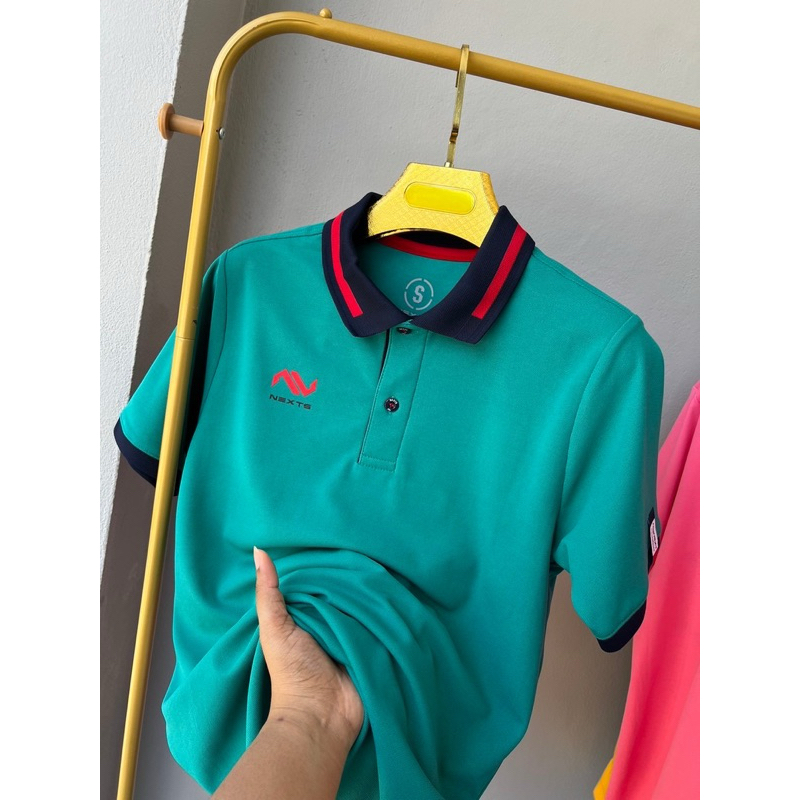 เสื้อโปโลNexts 01 เสื้อเปล่า เนื้อผ้าMP NEXTS POLO NXP-001 | Shopee ...