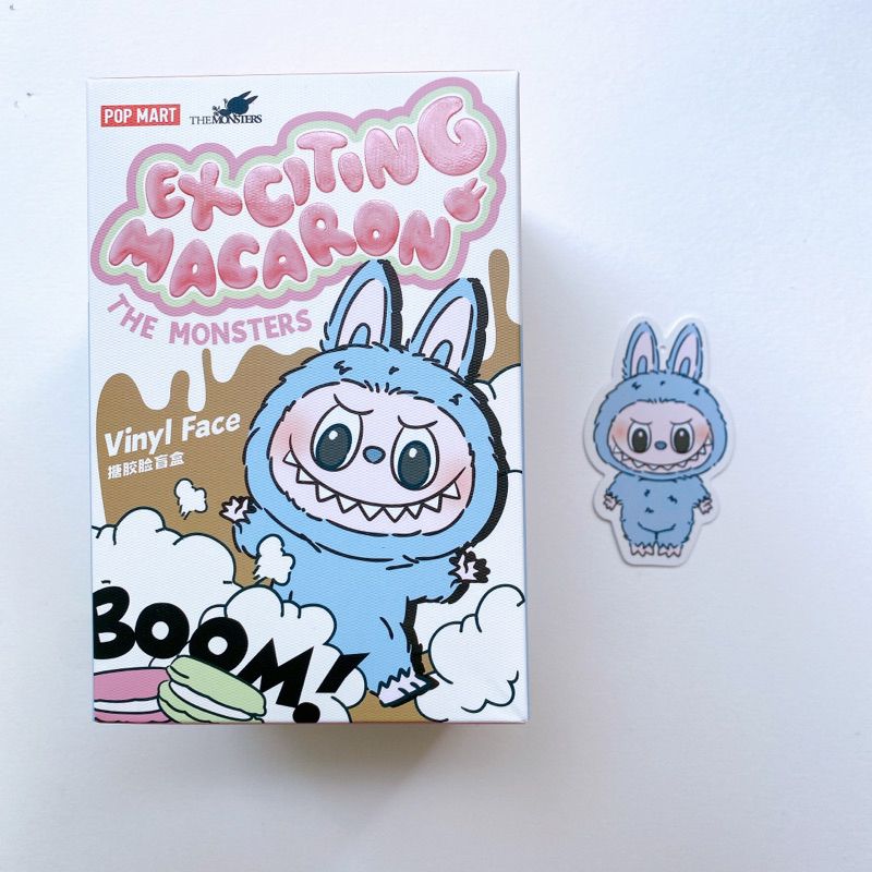 THE MONSTERS Exciting Macaron ぬいぐるみ シリーズ sea salt 白く  