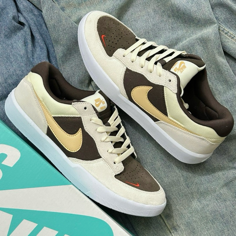 Nike SB Force 58 REVERSE MOCHA ของแท้ 100% (พร้อมส่ง) | Shopee Thailand