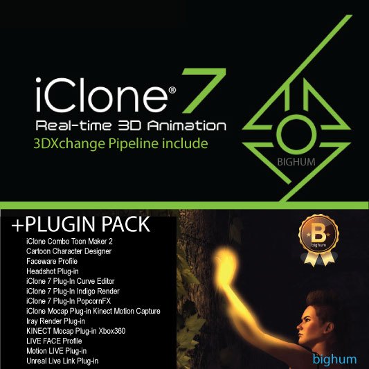 Iclone 7 With Plugins And 3DXchange Pipeline | Winows Software | Shopee ...