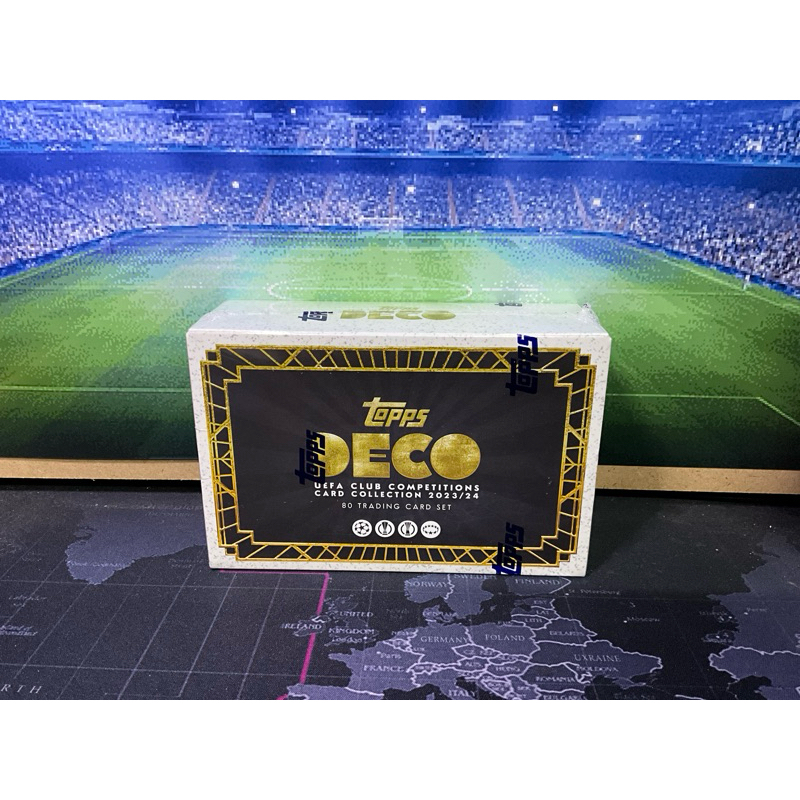 ⭐️ พร้อมส่ง ⭐️ กล่องTopps Deco 2023/24 UEFA Club Competitions Soccer ...
