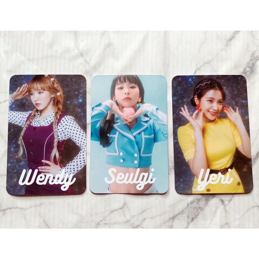 การ์ด ของแท้จาก CD อัลบั้ม Red Velvet - #Cookie Jar Japanese Album ของ