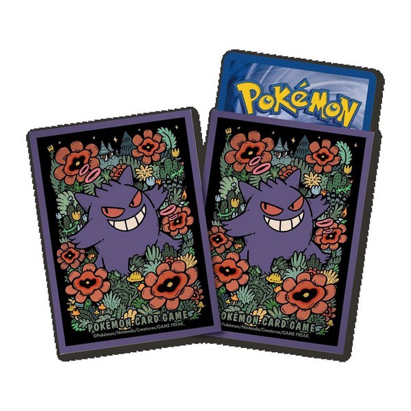 Pokemon Center Japan Glossy Gengar Card Sleeves – Limited, 64 Count, US Seller, Sword & Shield