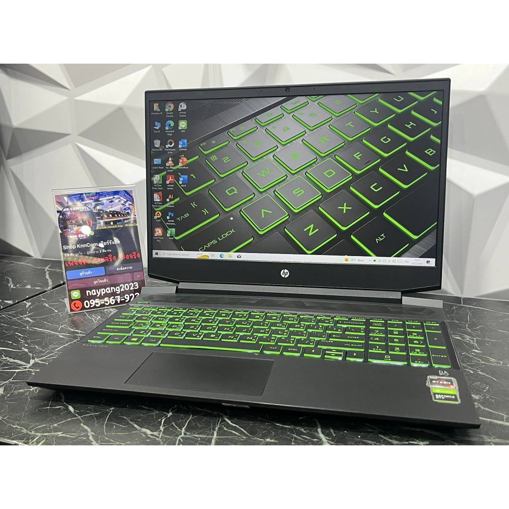 for HP Pavilion Gaming 15-ec0000 15-ec1000 15-ec0xxx 15-ec1xxx 1 15.6'' 144Hz FHD LCD Screen Display IPS LED Panel Matrix 40Pins - 7