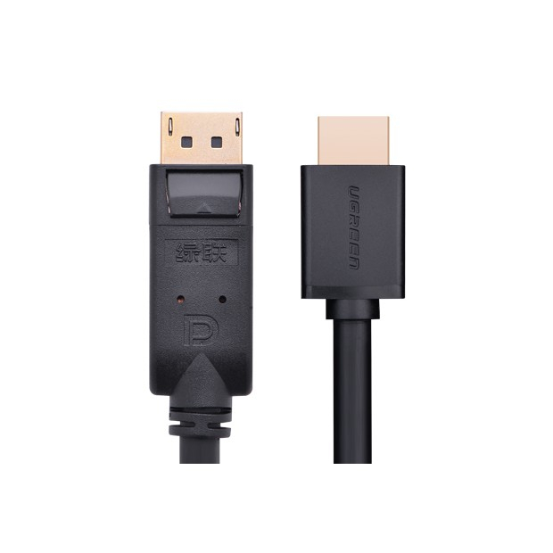 UGREEN รุ่น 10239 UGREEN DisplayPort male to HDMI male Cable 1.5เมตร ...
