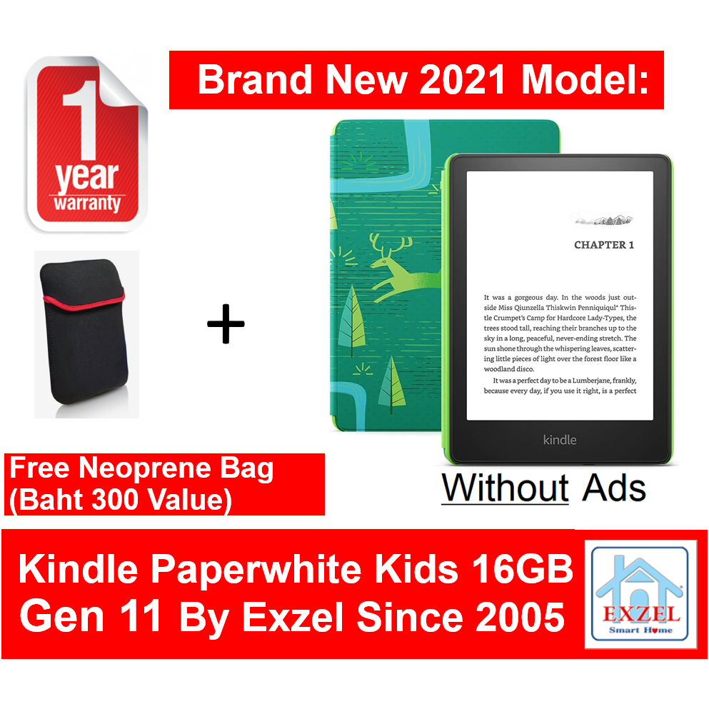 Amazon Kindle Paperwhite 12Month Warranty Gen 11 2021 Fast Ship in 1