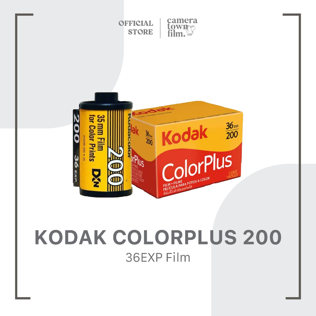ฟิล์มถ่ายรูป KODAK COLORPLUS 200 36EXP FILM [หมดอายุ 10/2024] | Shopee ...