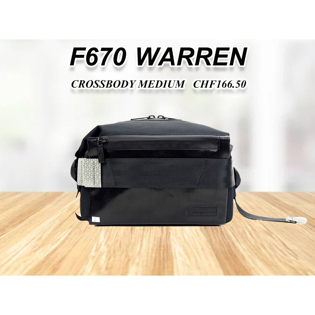 FREITAG(フライターグ) F670 Warren ブラック