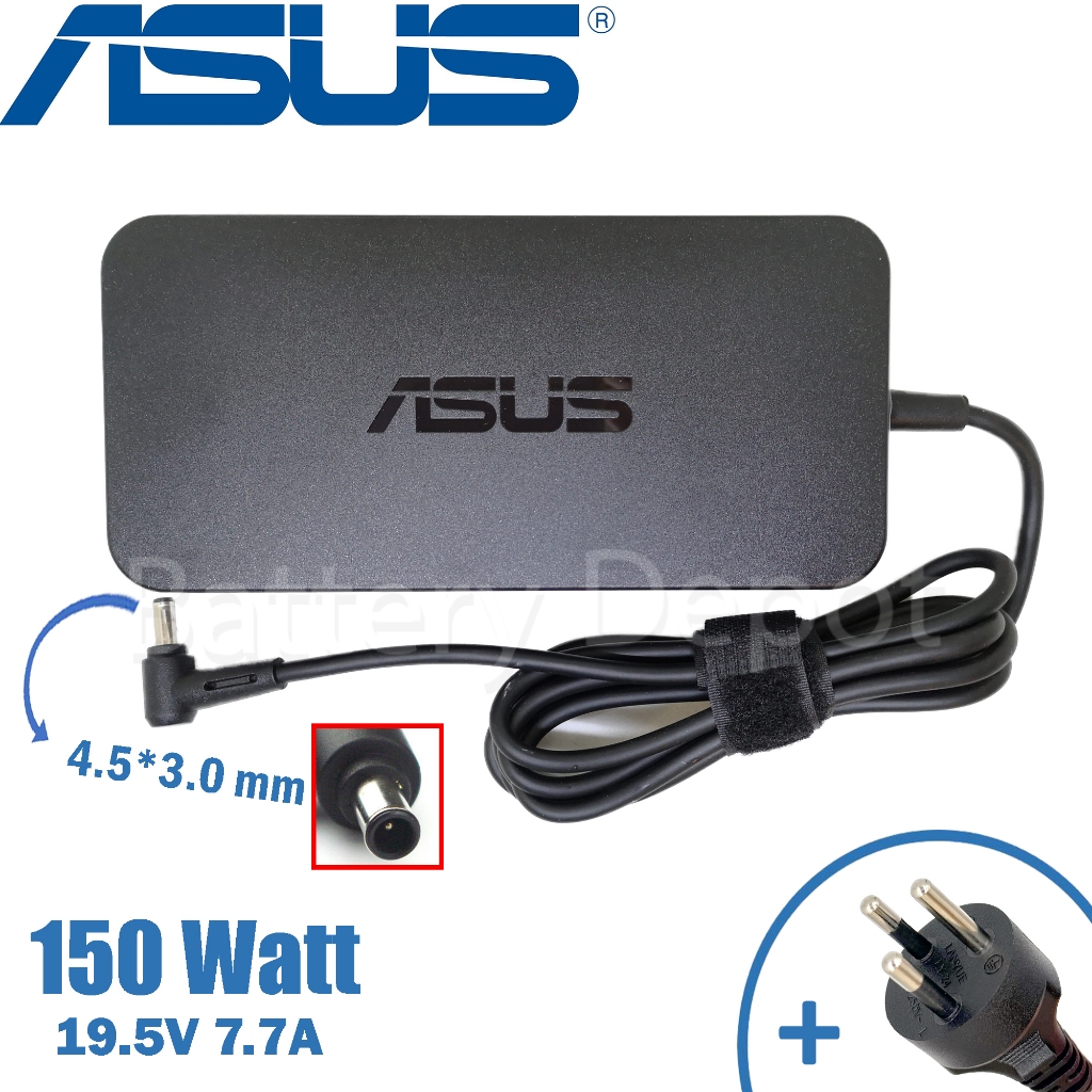 Asus Adapter ของแท้ 150W 19.5V / 7.7A หัว Jack ขนาด 4.5*3.0mm สายชาร์จ ...