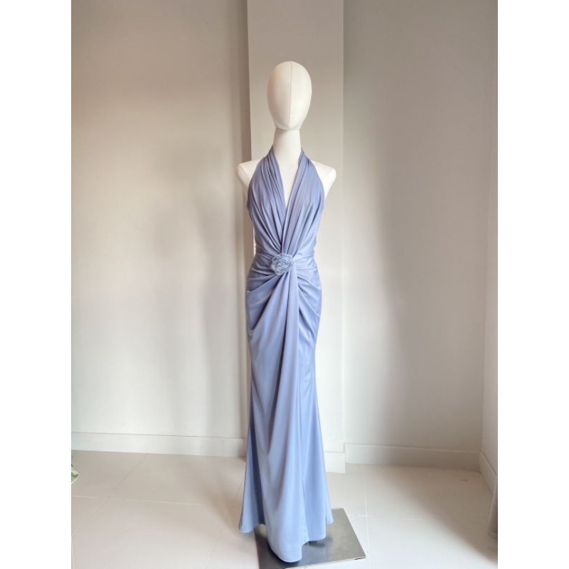 Viv Supima Cotton White Long Dress