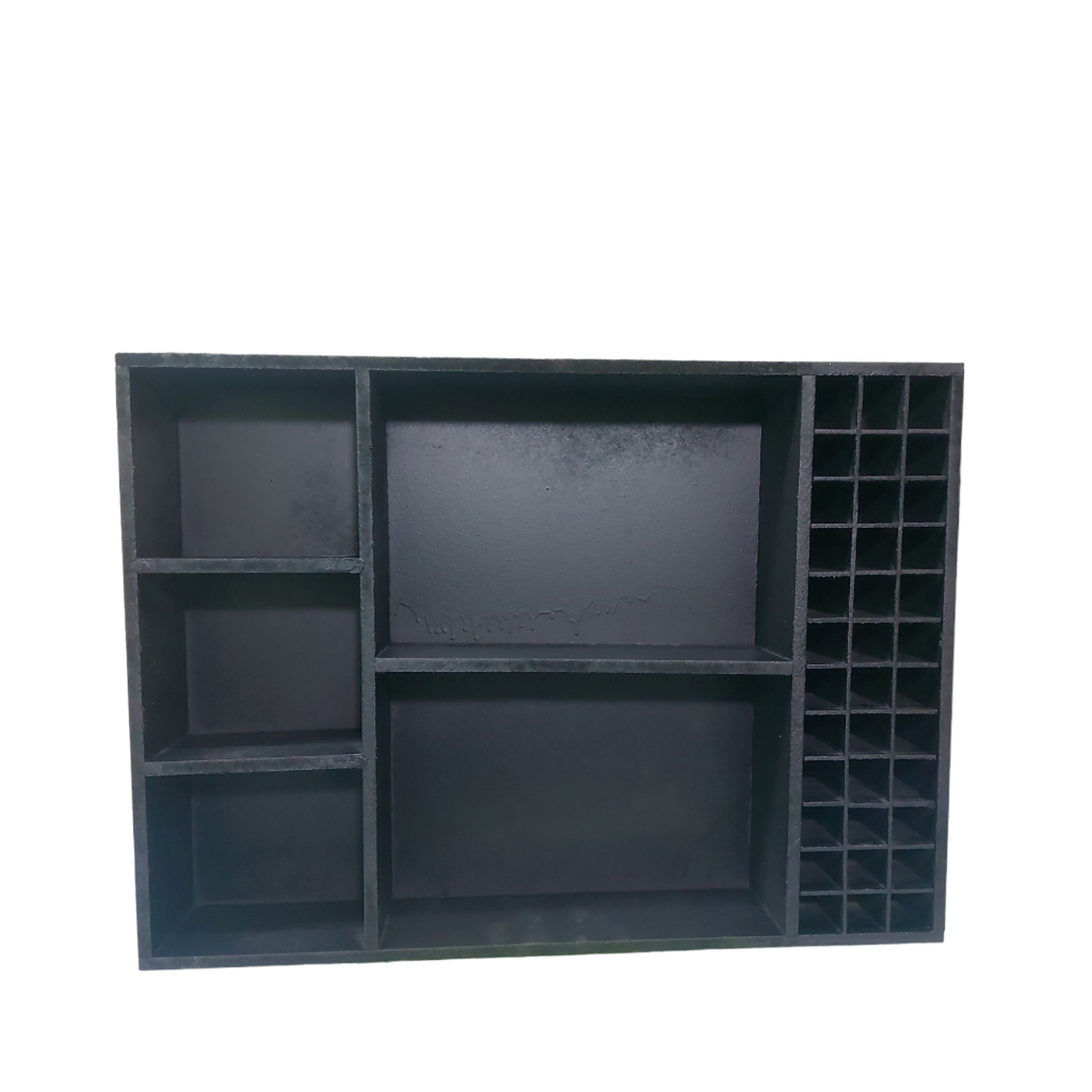 ชั้นวางหมึกสัก Ink Rack อุปกรณ์สัก อุปกรณ์ทั่วไป แบบไม้ สีดําด้าน งาน ...