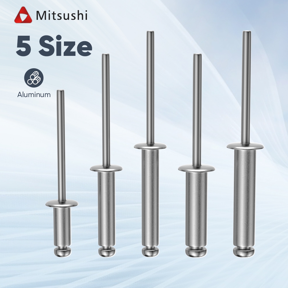 Mitsushi ลูกรีเวท หมุดย้ำ ตะปูยิง Blind rivet | Shopee Thailand