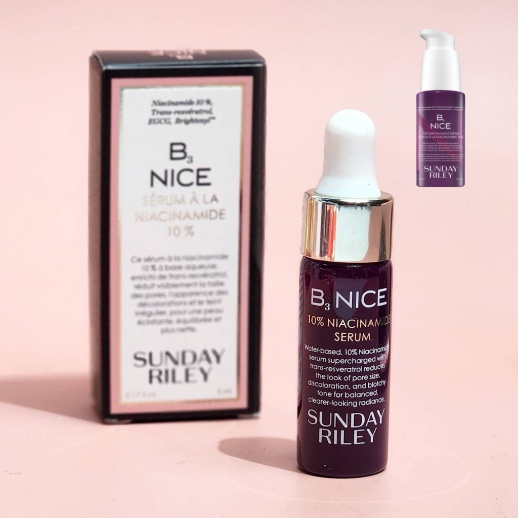 เหลือ 210฿ โค้ด [DDX15APRW5] SUNDAY RILEY B3 Nice 10% Niacinamide Serum ...