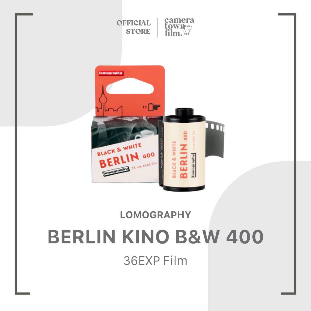 ฟิล์มถ่ายรูป LOMOGRAPHY BERLIN KINO B&W 400 36EXP Film | Shopee Thailand