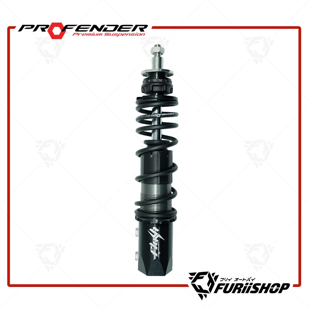 โช๊คหน้า PROFENDER Load Flash-Series For Vespa Primavere , Sprint , 125 ...