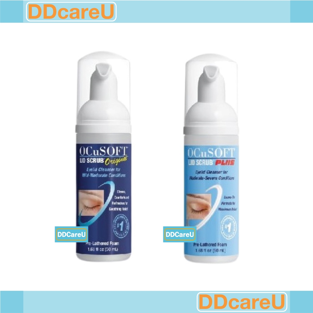 OCuSOFT Lid Scrub Original 50 ml/OCuSOFT Lid Scrub Plus 50 ml ผลิตภัณฑ์