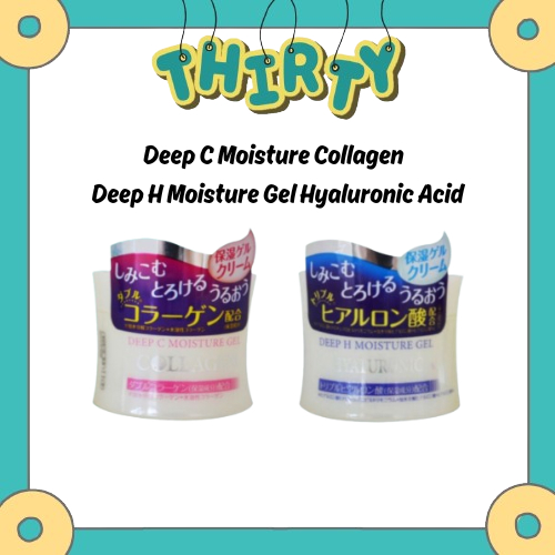 Deep C Moisture Collagen / Deep H Moisture Gel Hyaluronic Acid ครีมญี่ปุ่น Shopee Thailand