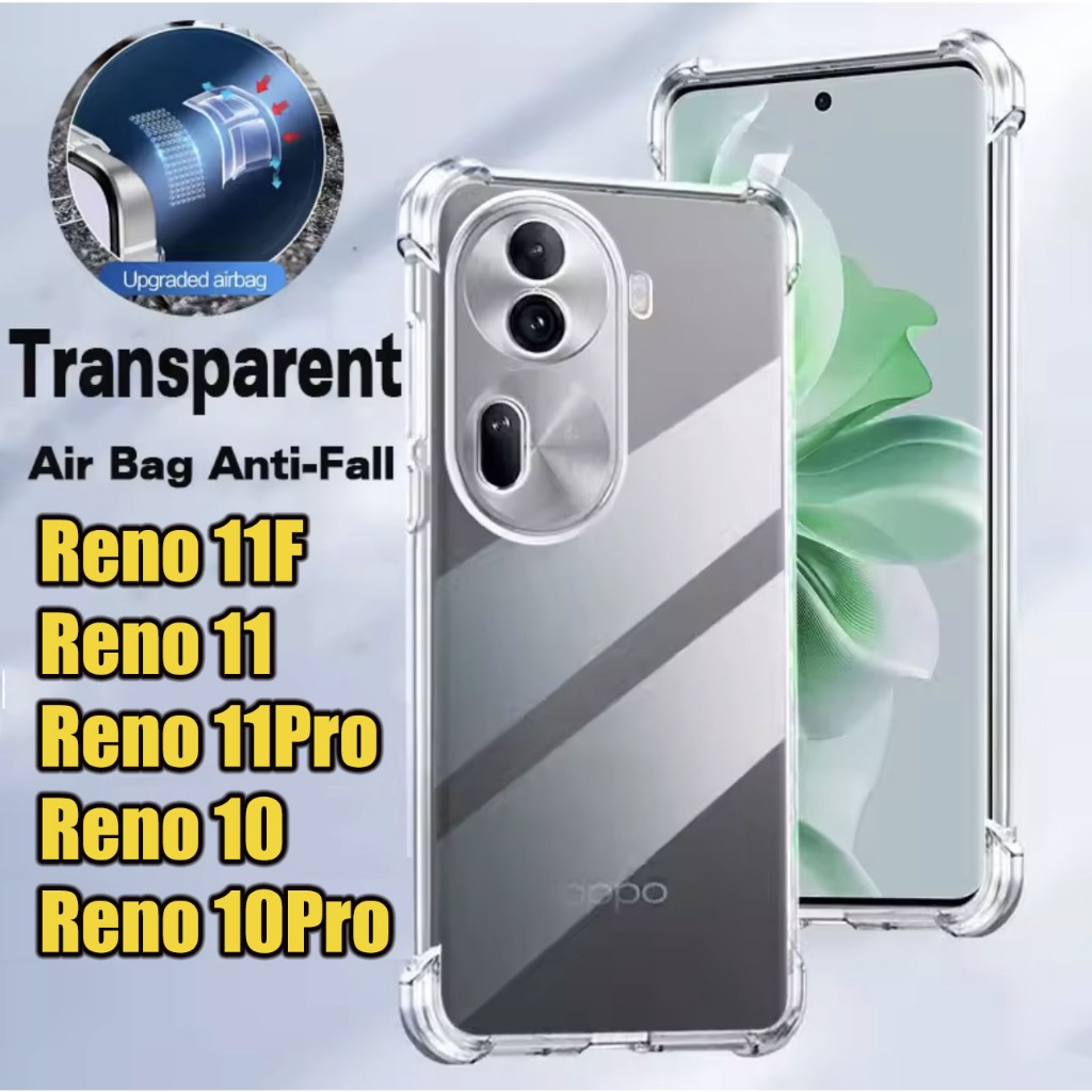Reno 11 5G/Reno 11 Pro 11F (พร้อมส่งในไทย)เคสTPUใสกันกระแทกแบบคลุมกล้อง ...