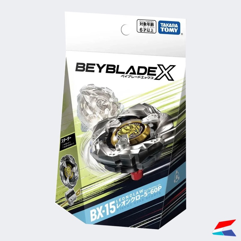 BEYBLADE X STARTER Leon Claw 5-60P BX-15 Takara Tomy Véritable JAPON