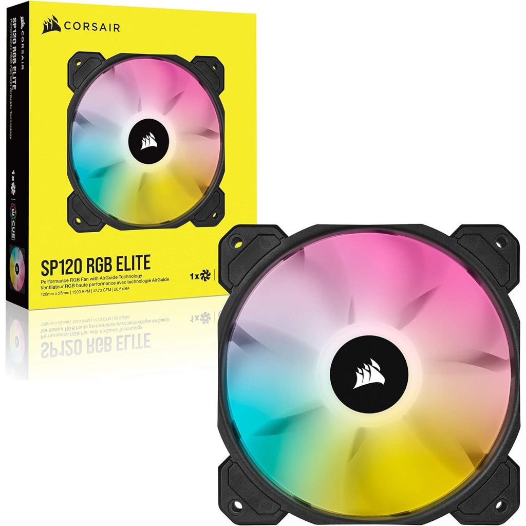 CORSAIR SP120 RGB ELITE FAN SINGLE PACK | Shopee Thailand