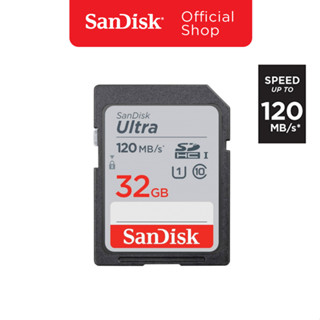 SanDisk Ultra SD Card 32GB Class 10 Speed 120MB s SDSDUN4 032G GN6IN SD card
