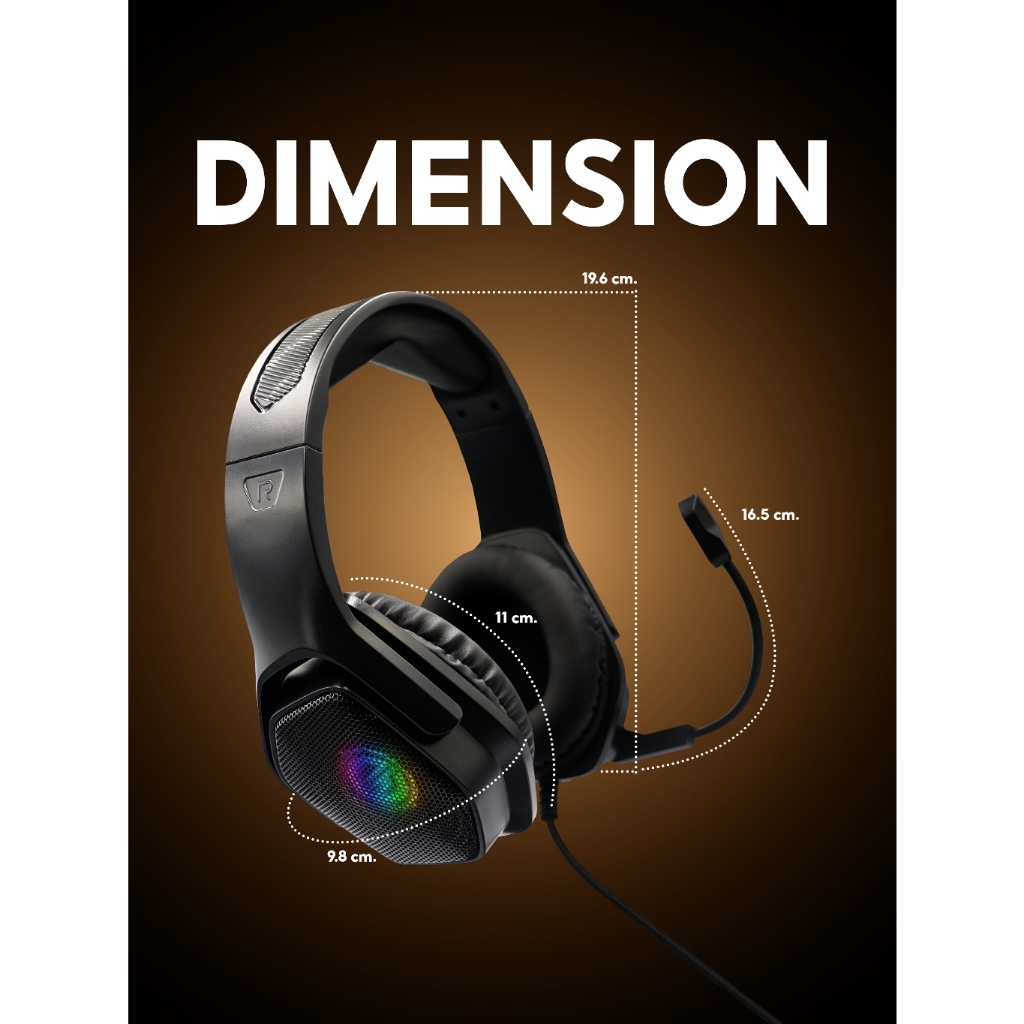 หูฟังเกมมิ่ง Gaming Headset 7.1 Neolution E-Sport รุ่น CYCLOPS ไมค์โคร ...