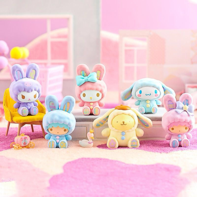 (Preorder) ยก Box 🎀 Rabbit Sanrio Charcters (6 สุ่ม / Box) | Shopee ...