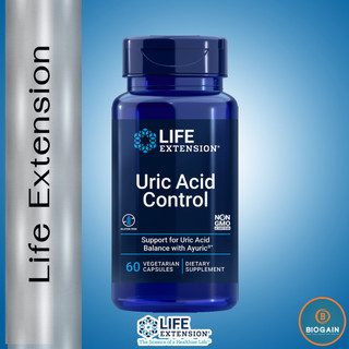 Life Extension Uric Acid Control / 60 Vegetarian Capsules | Shopee Thailand