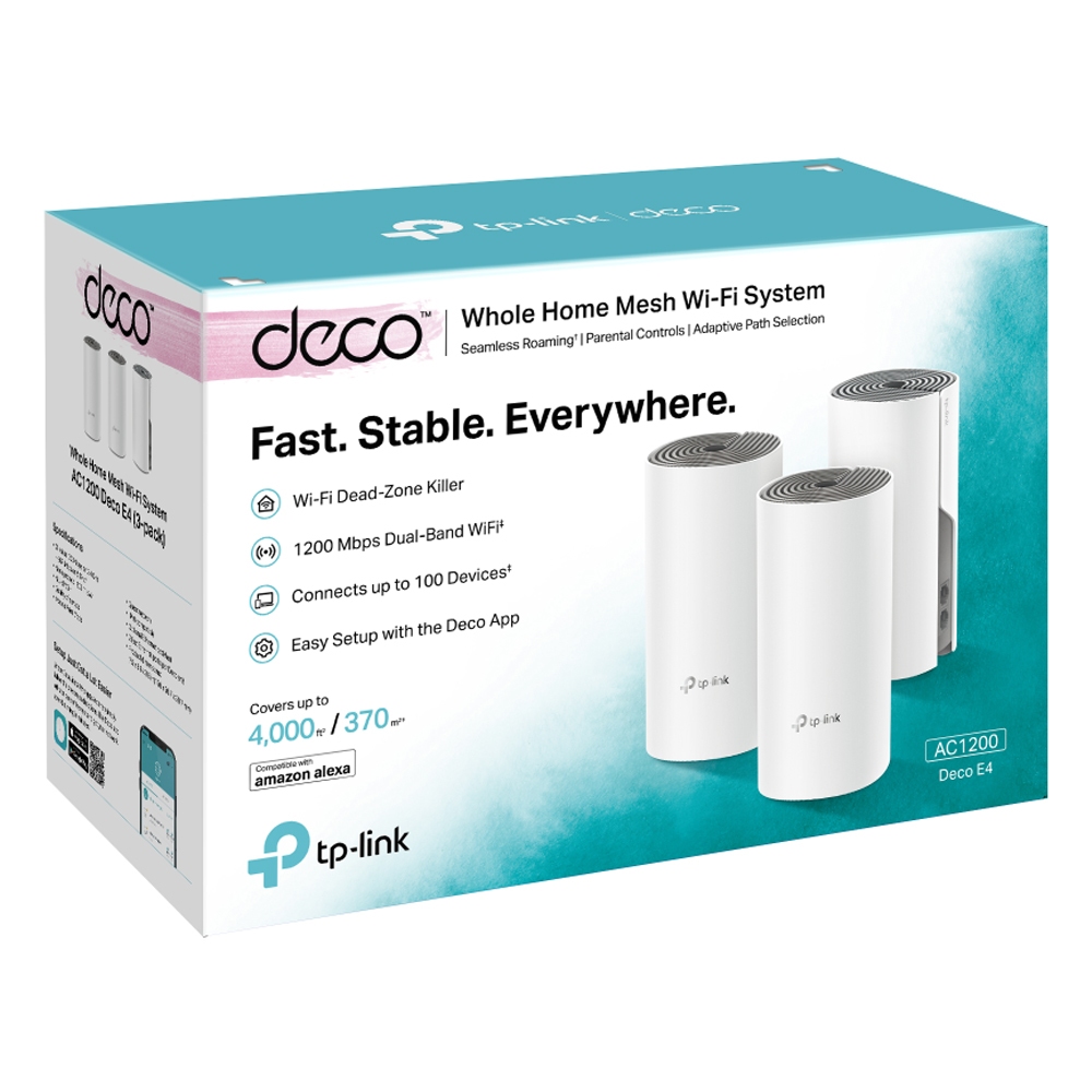 [ส่งด่วน] สร้างกองทัพ WiFi ด้วย TP-Link Deco M4 AC1200 2× Gigabit Ports ...