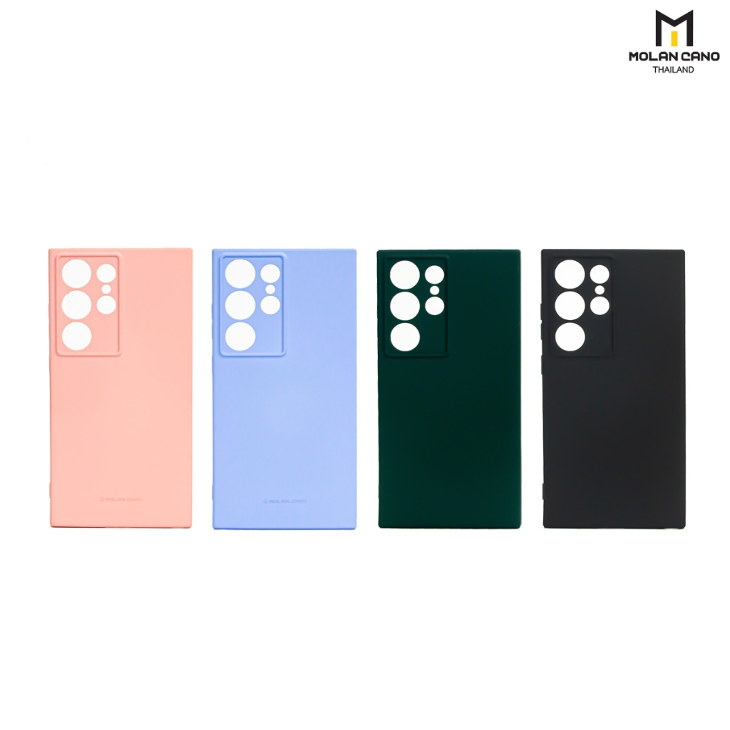 MOLAN Camera Jelly เคสนิ่มซิลิโคน สีสันสดใส สำหรับ S23 FE, S24+, S24 ...