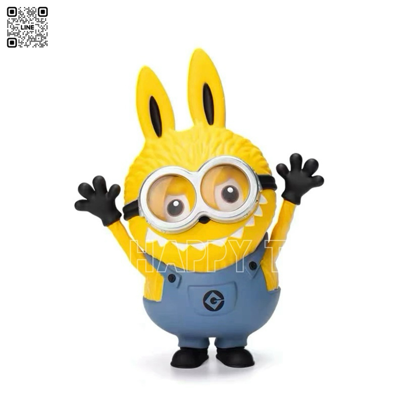 ば*ら様 LABUBU×MINIONS POP MART HOW2WORK Zi Kasing Lung, LABUBU, How2work | Zimomo x Minions (2019) | For Sale