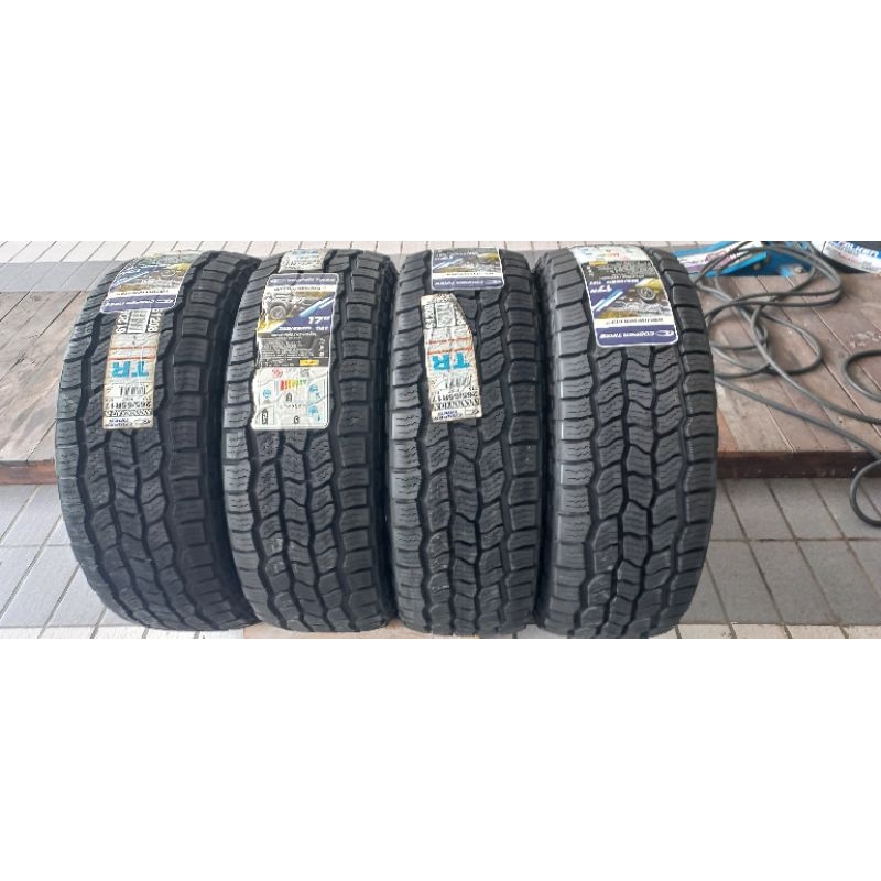 265/65R17 COOPER TIRE AT3 4S ปี2022 ตัวหนังสือสีดำ made in USA รวมยาง4 ...