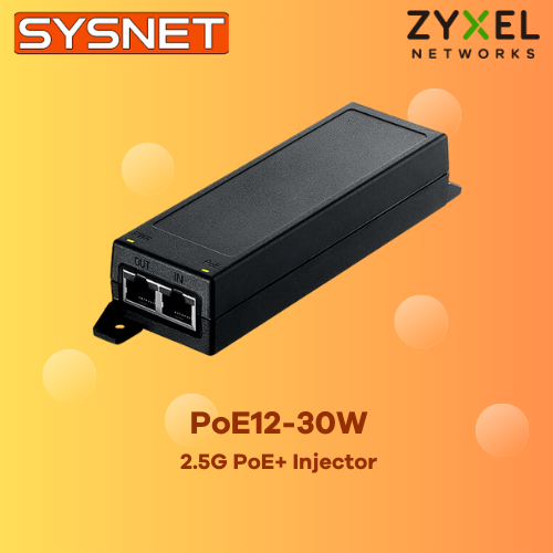 Zyxel PoE12-30W 2.5G PoE injector 802.3at compatible (max. 30W