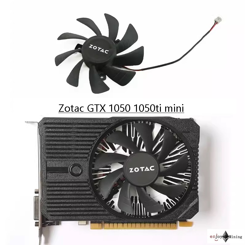 Zotac Geforce Gtx 1050 Ti Mining พัดลมการ์ดจอ Zotac GTX 1050